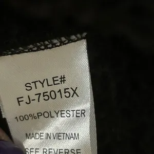 Zenana Black Fleece Pullover Quarter Zip thumbnail 8
