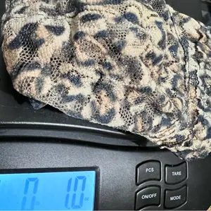 Hanky Panky Black and Brown Leopard Print Bralette Y2K :Box OW2: thumbnail 10