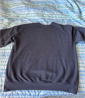 Dark gray football sweatshirt Size XL thumbnail 3