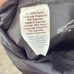 Beyond Yoga Alloy Beyond The Bumpy Maternity Leggings Black‎ Silver XS thumbnail 5