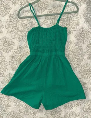 Boutique Seaspice green romper thumbnail 3