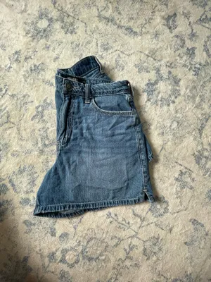 Hollister 90s dark wash mom denim shorts thumbnail 5