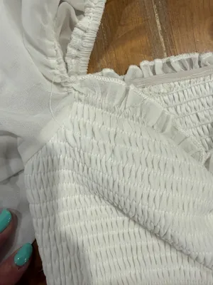Princess Polly Baylee White Mini Dress NWT Women's US 2 Hoco Party Bridal thumbnail 7