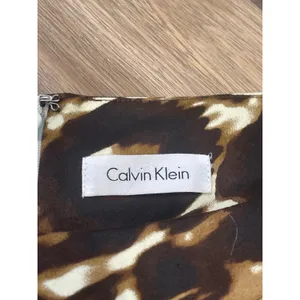 Calvin Klein Animal Print Sheath Dress Size M Sleeveless thumbnail 5
