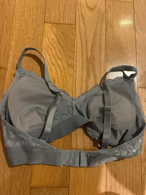 PINK - Victoria's Secret Light Blue Lace Bralette thumbnail 2
