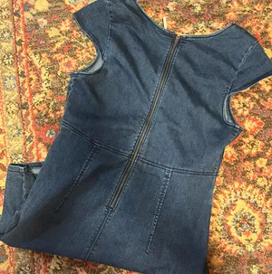 Final price ✨✨NWOT Free people Gia denim dress thumbnail 5