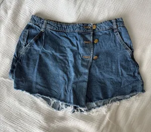 ZARA Denim Skort thumbnail 1