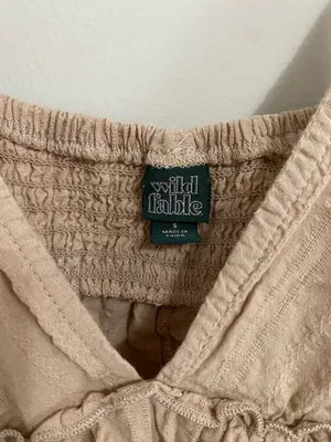 Wild Fable Tan Mini Dress thumbnail 3
