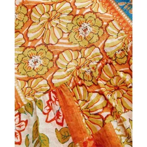Nordstrom NWT Cider Woven V-Neck Halter Floral Patch Maxi Dress Sz 6 thumbnail 8