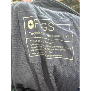 FIGS Yola FREEx Lined Scrub Pants Women’s XL High Waist Navy Blue Medical thumbnail 10