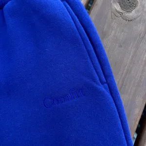 Comfrt Lounge Pants Signature Sweatpants Deep Purple Unisex Size Small thumbnail 3
