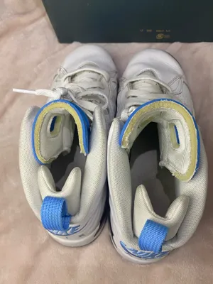 Nike Men's Jordan MVP Shoes White Blue Boys Sneakers Shoes Size 5Y thumbnail 6