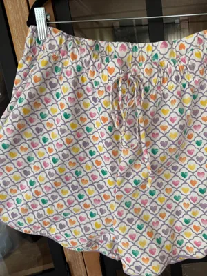 Roller Rabbit pajamas rainbow disco hearts shorts target collab cotton scalloped thumbnail 6