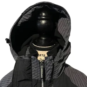 Superdry SD-Windcheater‎ Arctic Impact Jacket Black/Gray/Silver Size 4 GUC thumbnail 2