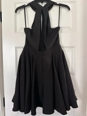 Lulu's Black Halter Dress thumbnail 3