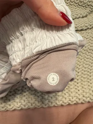 White Lululemon Hotty Hot 4” Shorts thumbnail 5