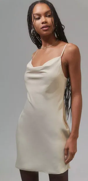 Urban Outfitters Champagne Dress thumbnail 1