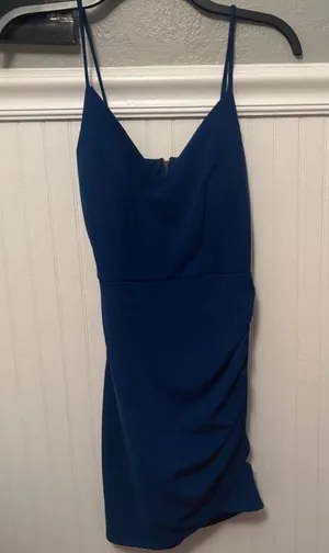 Blue bodycon dress Size M thumbnail 1