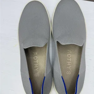 Rothy’s The Original Slip On Sneaker in Light Grey Sz 8 thumbnail 16