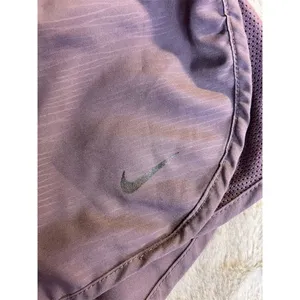 Nike Women's Dri-FIT Running Shorts Purple Size L Athletic Activewear thumbnail 3