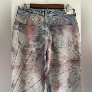 We The Free Free People Aurora Mid Rise Flare Size 26 ..Retail $248 thumbnail 7