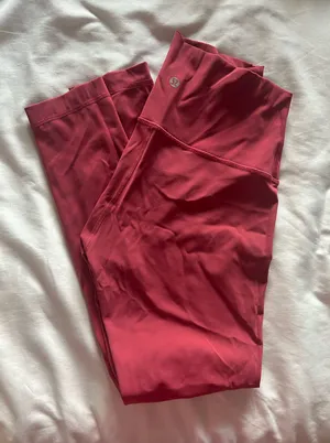 Pink Lululemon Winder Under Leggings thumbnail 1
