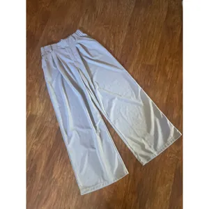 HALARA High Waist Pocket Wide Leg Micro Waffle Pants Satellite Gray Small S thumbnail 3