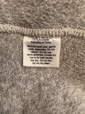 Women’s Eddie Bauer Heather Gray Full Zip Outdoor Cozy Teddy Fleece Jacket Sz XL thumbnail 6