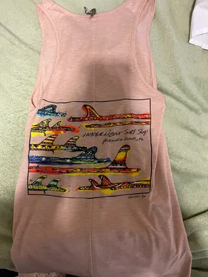 InnerLight Surf Shop Tank Top Pink Size M thumbnail 3