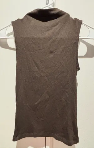 ZARA Brown Sleeveless Top thumbnail 1