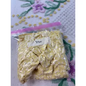 SHEIN Yellow‎ Textured Floral Tie Shoulder Ruffle Hem Mini Dress Size 6 M thumbnail 10