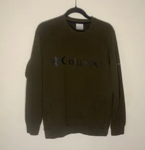 Columbia Green Crewneck Sweatshirt Size Small thumbnail 2