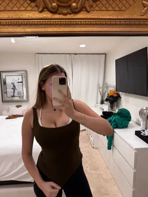 My Outfit Online brown tank top thumbnail 4