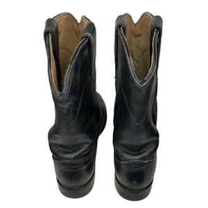 Justin Boots Vintage‎ Black Ropers thumbnail 2