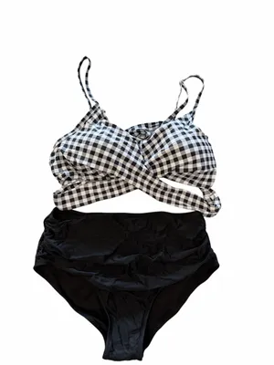 Women's Two Piece High Waisted Bikini Size L #260303 thumbnail 2