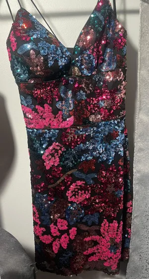Formal Sequence Dance Dress Multiple Size 6 thumbnail 1