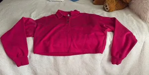 Alo polo club Henley pullover magenta pink size small thumbnail 1