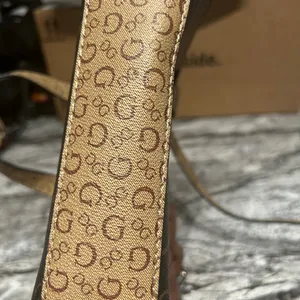 Guess Brown Mini Monogram Bag thumbnail 9