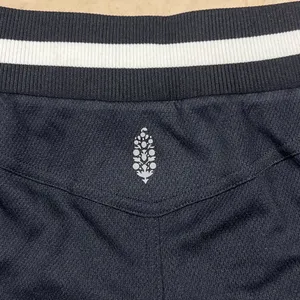 FREE PEOPLE MOVEMENT Prep In Your Step Athletic Shorts Black Low Rise Retro S thumbnail 5