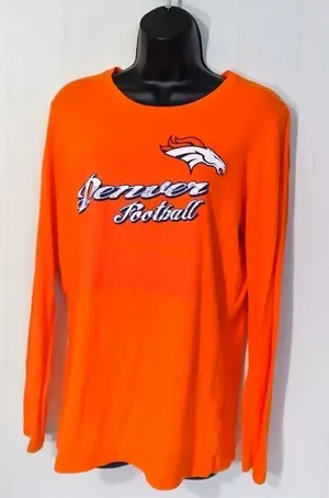 National Football League Denver Broncos Tshirt Women's Size XL thumbnail 1