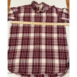 NEW Pact Shirt Womens XS/S Flannel Plaid 100% Organic Cotton Oversized Western thumbnail 5