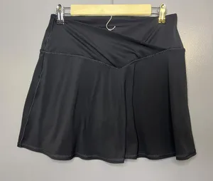 OFFLINE By Aerie Skort Womens Large Black Crossover Waist Lined Athletic thumbnail 1