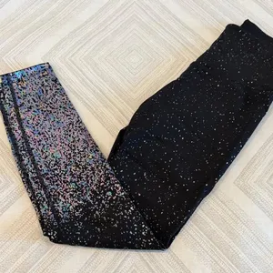 Beyond Yoga Alloy Iridescent Ombré High-Waisted Leggings Black Size Small thumbnail 1