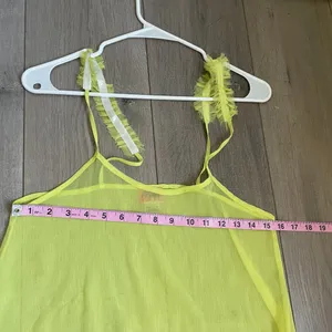 Free People Intimately neon yellow cami tank top thumbnail 4