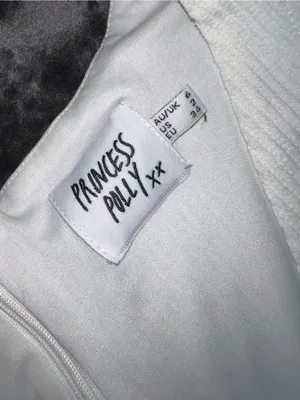 Princess Polly Zara Romper in White Size 2 thumbnail 4