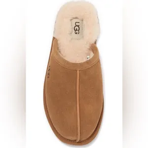 NIB UGG Pearle UGGplush™ Scuff Slipper in Chestnut Women Size 5 thumbnail 2