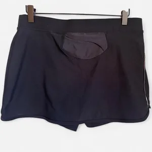 Nike Black Tennis Skirt Built In Shorts Women's Size M Athletic Skort Gym thumbnail 2