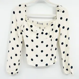 Reformation Womens Retro Polka Dot Sweetheart Bustier Romantic Reign Top Size 6‎ thumbnail 3