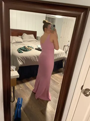 Lulus light pink prom dress thumbnail 2