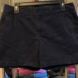 Ladies Tommy Hilfiger blue high rise shorts size 10 thumbnail 1